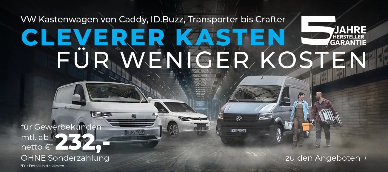 VW Kastenwagen Gewerbedeals