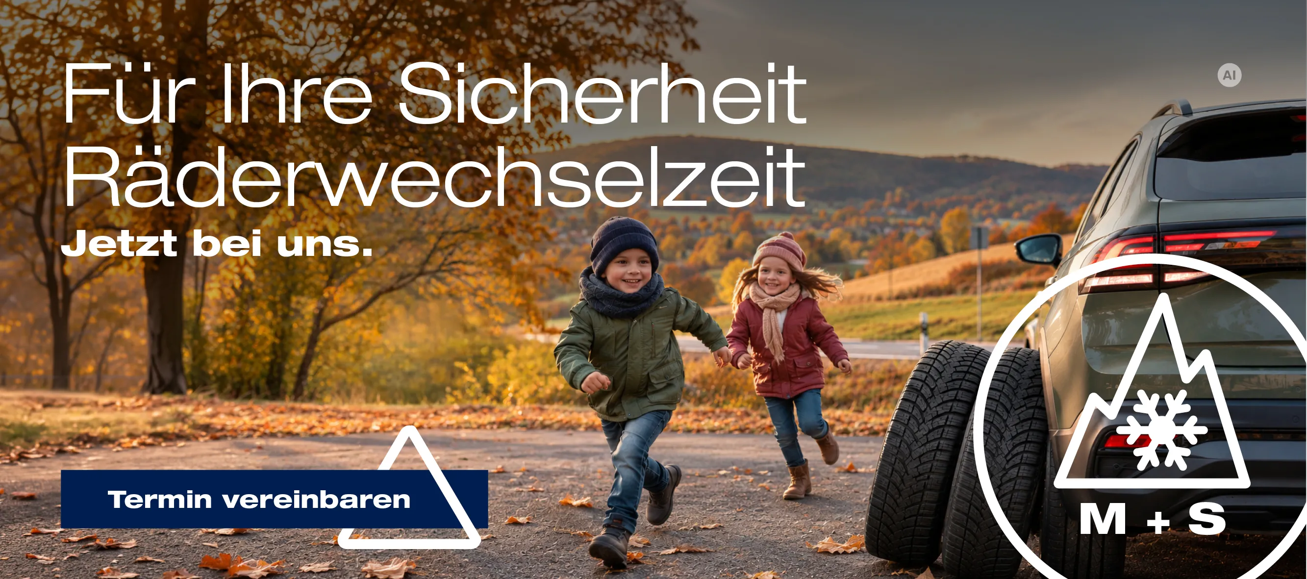 Räderwechsel Herbst