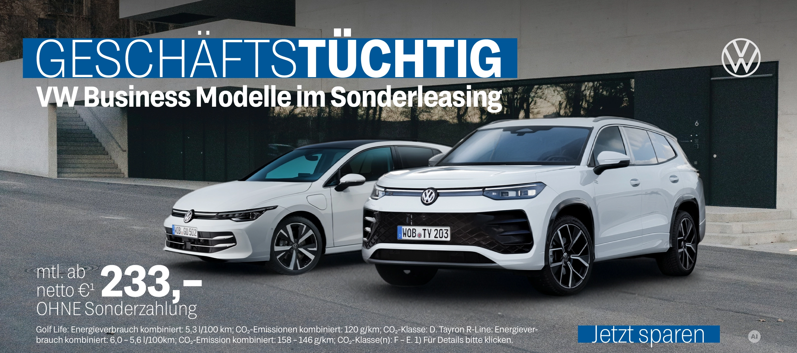 VW Gewerbe Sonderleasing