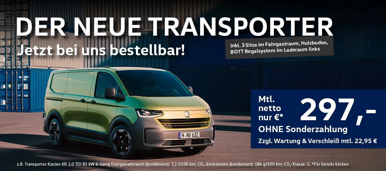 Der neue VW Transporter