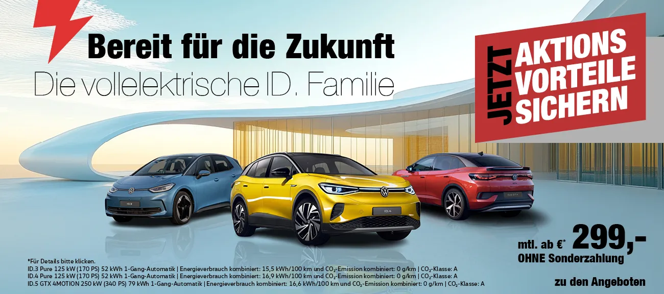 VW ID. Sonderleasing Angebote