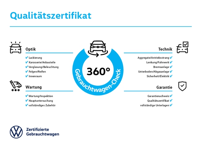 Golf VIII 1.5 DSG Move, Navi, AHK, LED-Plus, ACC