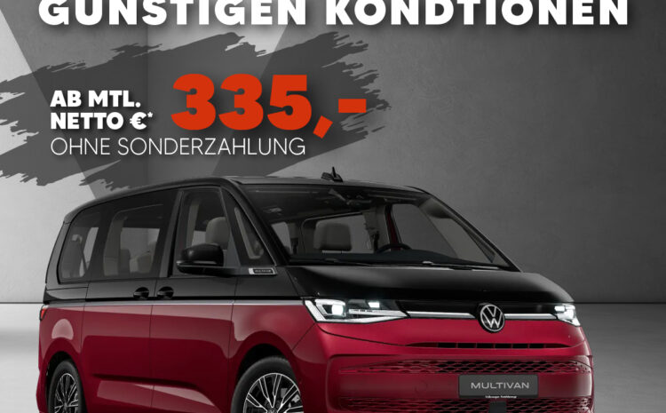  VW Multivan Gewerbeleasing