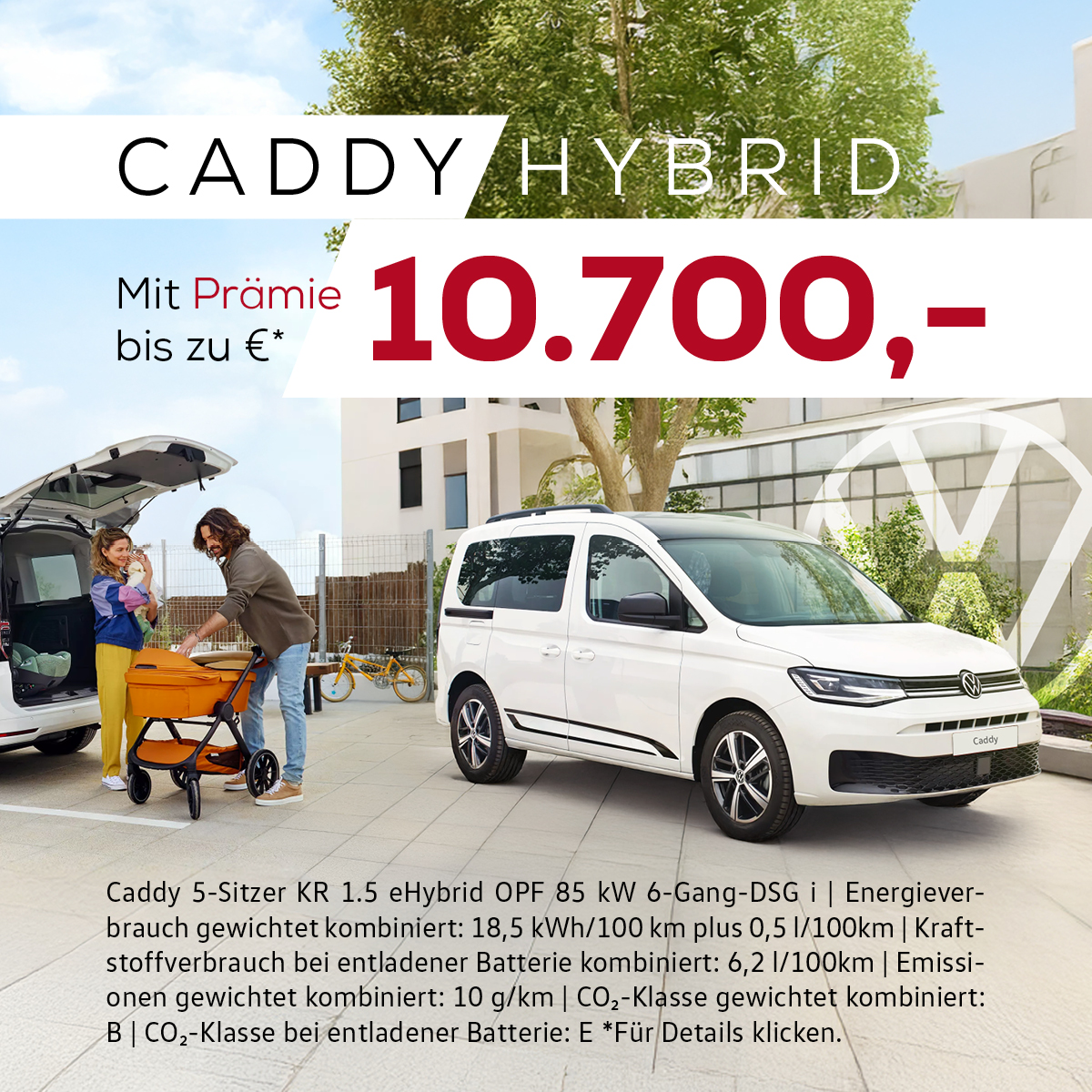 Caddy Hybrid Prämie im Autohaus Salzmann 36251 Bad Hersfeld