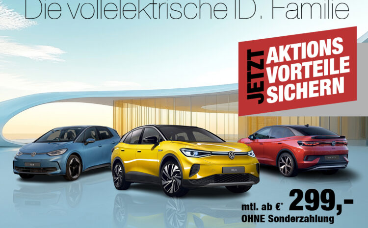  VW ID. Sonderleasing