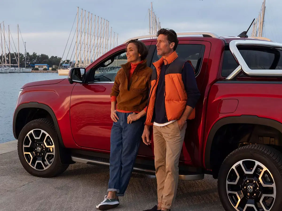 VW Amarok Sonnenuntergang