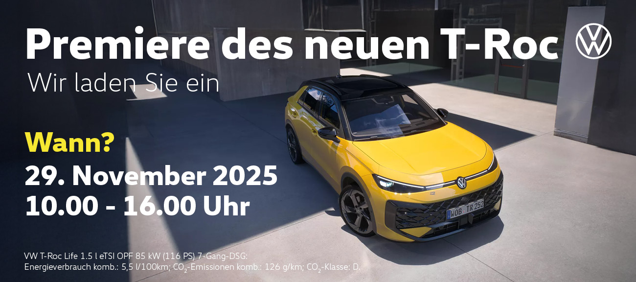 VW T-Roc Premiere