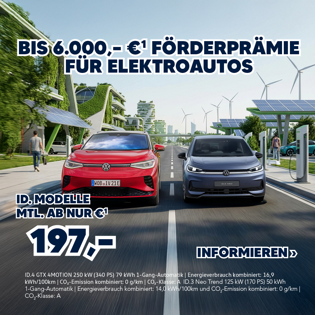 Beitragsbild-VW-Förderung-neu-V1 VW Elektro Prämien