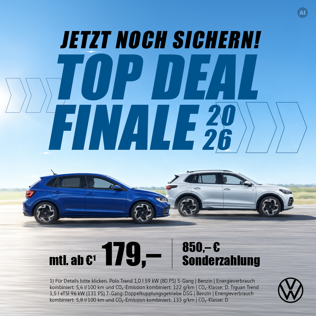 VW Sonderleasing Aktion
