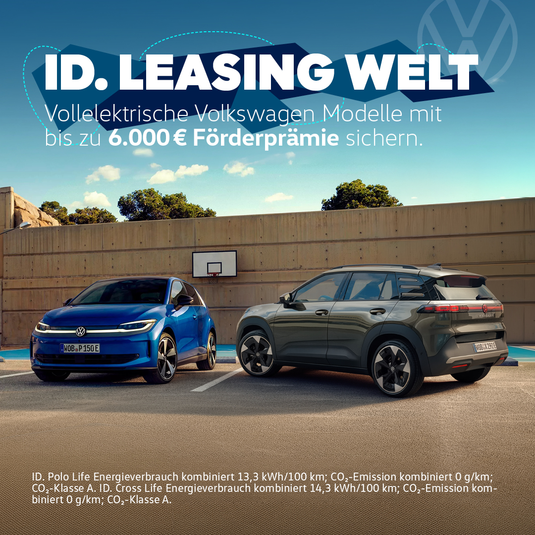 VW ID. Sonderleasing VW ID. Sonderleasing