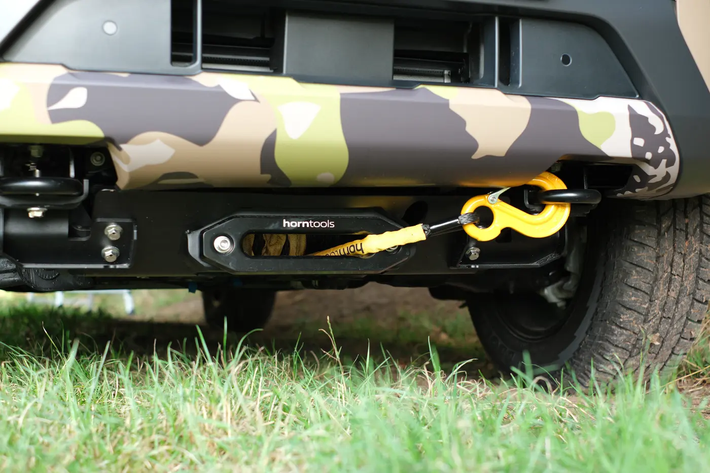 horntools Seilwindensystem am VW Amarok